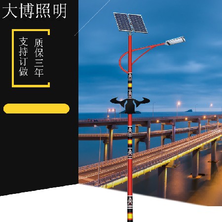 太陽(yáng)能路燈高亮特色民族風(fēng)6米新農(nóng)村道路特色光伏LED路燈廠家批發(fā)