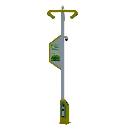 LED智慧路燈 定制小區(qū)廣場(chǎng)公園充電樁WIFI監(jiān)控廣告一體化智能路燈